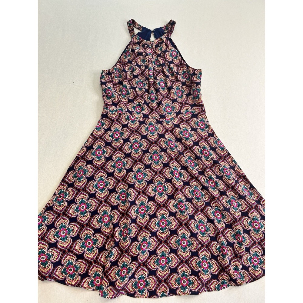 Express‎ Women's Size 2 Halter Floral Print Flare Mini Dress  RN55285 EUC